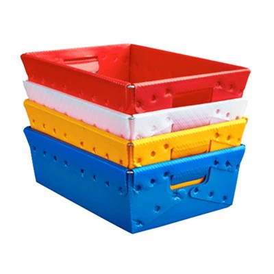 Safates de plàstic ondulat PP de colors