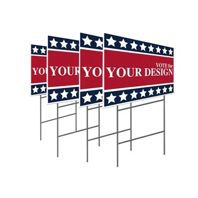 Cartell de gespa de plàstic ondulat de decoració